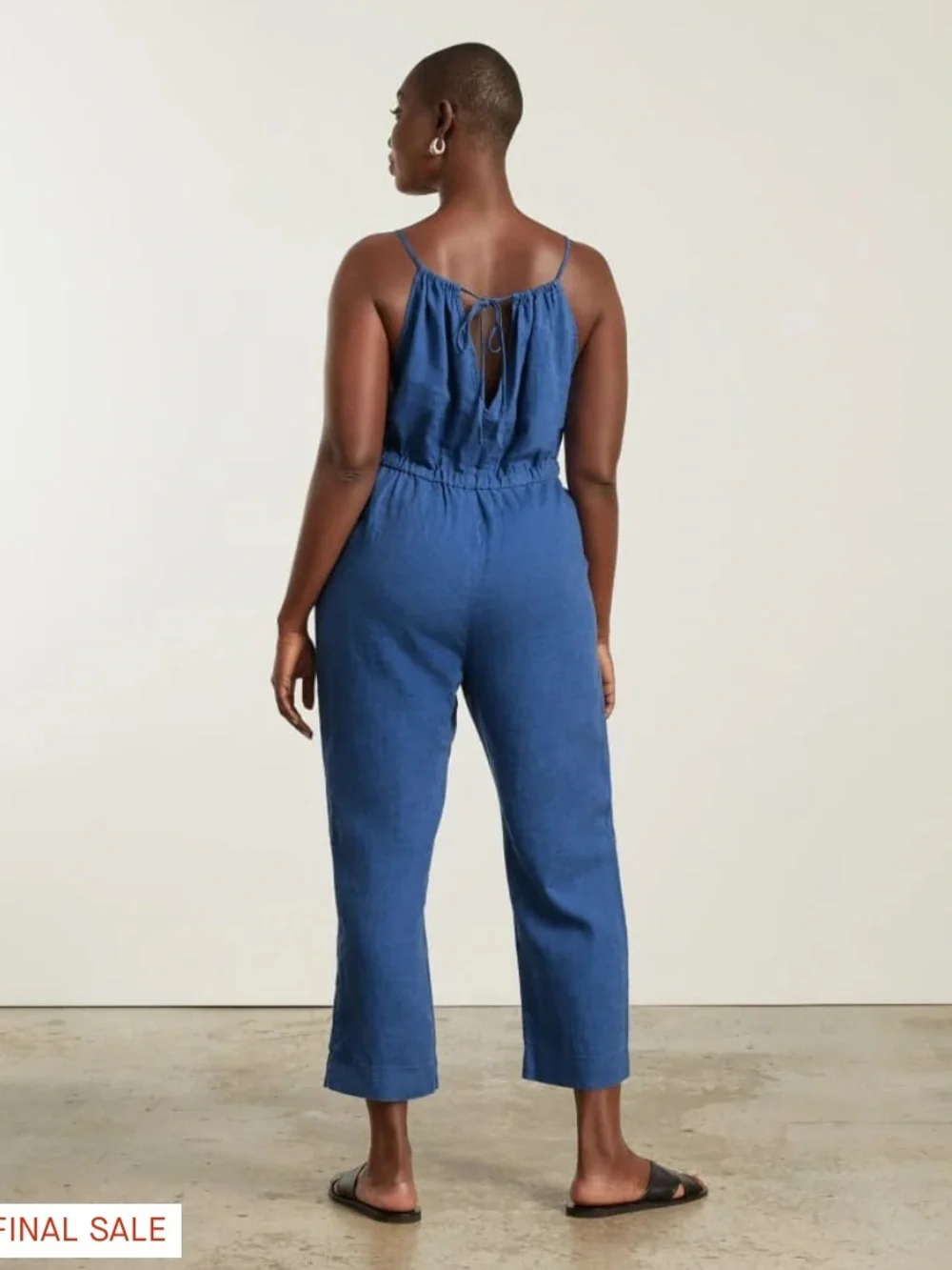 Everlane Linen Shoestring Jumpsuit